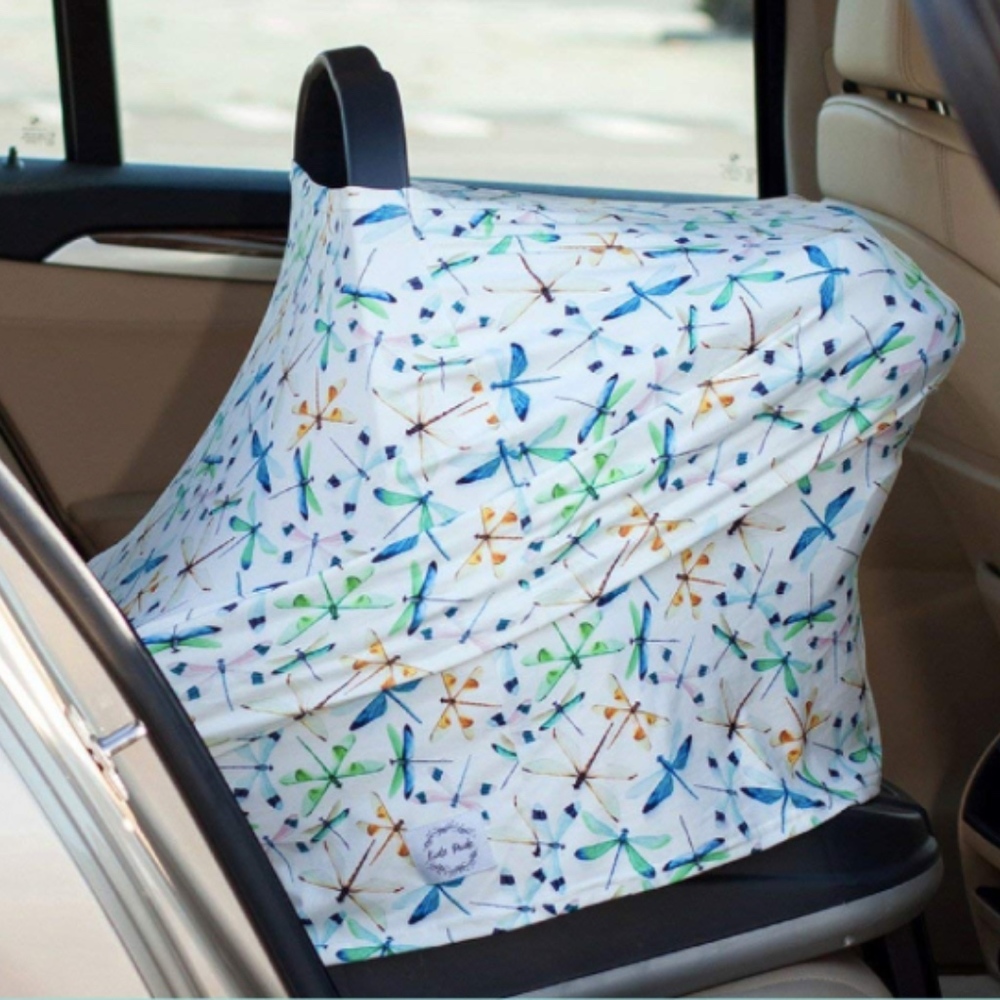 Nursing Cover Dragon Fly Print